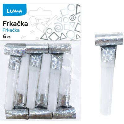 LUMA Frkačka holografická stříbrná, 6 ks – Hledejceny.cz