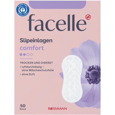 Facelle Slipové vložky Comfort s parfemací 50 ks – Sleviste.cz