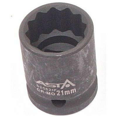 ASTA 525621P Hlavice nástrčná úderová 1/2" 21 mm, 12hranná – Zboží Dáma