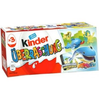 Ferrero Kinder Surprise T3 3x 20 gr CHOCKIES GROUP BELGIQUE