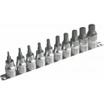 Zástrčné hlavice XZN (Spline) 1/2", M4 - M18, sada 10 kusů na liště - ASTA – Zboží Dáma