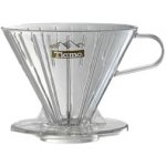 Tiamo Dripper plastový V02 čirý – Hledejceny.cz