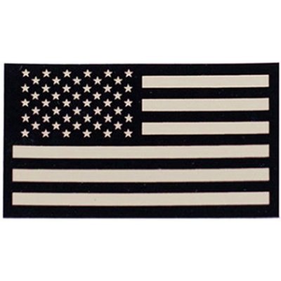MILITARY RANGE Nášivka IFF IR vlajka USA VELCRO PÍSKOVÁ – Zboží Mobilmania