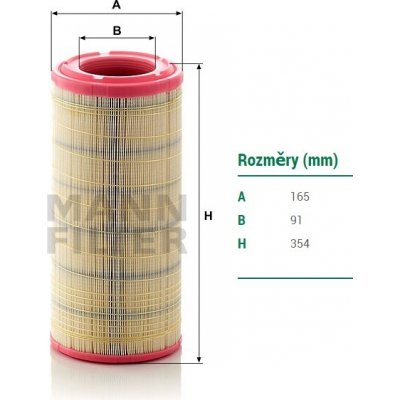 Výchozí Filtr vzduchu case-ih, caterpillar,new holland , hitachi, iveco, jcb, john deere, liebherr 0167149_A – Hledejceny.cz