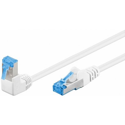 Goobay 51563 Patch, S/FTP, 6a, licna, Cu, LSZH, 0,5m, bílý – Zboží Mobilmania