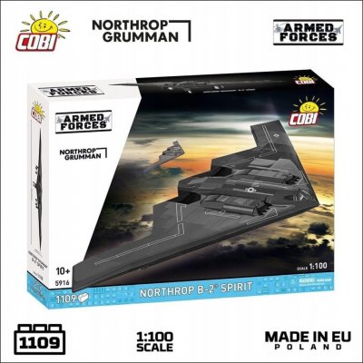 COBI 5916 Armed Forces Americký strategický bombardér B-2® Spirit 1:100 – Sleviste.cz
