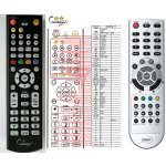 Dálkový ovladač General Swan Multimedia HYBROAD Z121, HYBROAD Z205 – Hledejceny.cz