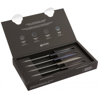 Giesser Sada čtyř luxusních univerzálních nožů různé barvy – Zboží Dáma