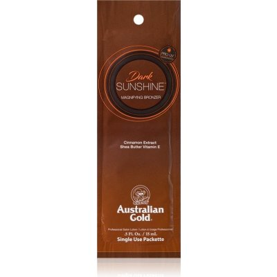 Australian Gold Dark Sunshine Magnifying Bronzer bronzer na obličej a tělo 15 ml – Hledejceny.cz