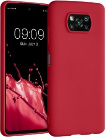 Pouzdro Kwmobile Xiaomi Poco X3 NFC / Poco X3 Pro červené