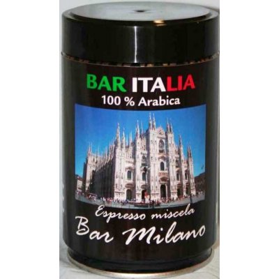 Bar Italia Miscela Bar Milano 100% Arabica mletá 250 g