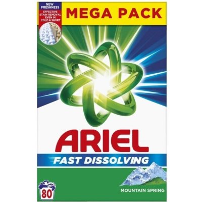 Ariel Mountain Spring prací prášek 80 PD – Zboží Dáma