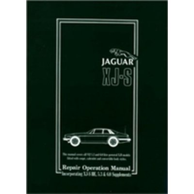 Jaguar XJS12 and HE Supplement 1975 to Mid 1995 Workshop Manual