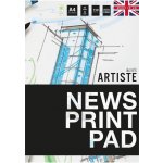 West Desing Skicák Artiste Newsprint bílý A4 – Hledejceny.cz