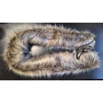 HappyBee Kožešinový límec Brown – Sleviste.cz