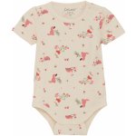 Dětské body s krátkým rukávem z bambusu a bavlny se vzorem Powder Pink CeLaVi – Hledejceny.cz