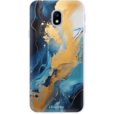 iSaprio - Blue Gold Marble - Samsung Galaxy J3 2017