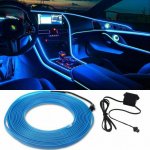 4 CAR LED podsvětlení interiéru 300cm modré | Zboží Auto