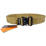 Pásek Tactical Gear conquer bojový dvojitý Molle pískový Tan – Hledejceny.cz