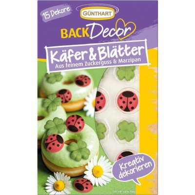 Marcipánová dekorace beruška 15ks - Gunthart – Sleviste.cz