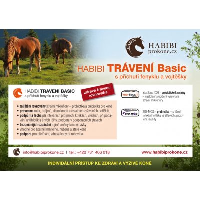 Habibi Trávení Basic 10 kg – Hledejceny.cz
