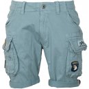 Alpha Industries kalhoty krátké Crew Short Patch greyblue