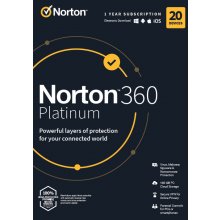 Norton 360 PLATINUM 100GB 1 uživatel 20 lic. 1 rok (21428036)