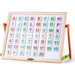 Woody magnetická tabulka s ABC na stůl – Zboží Dáma
