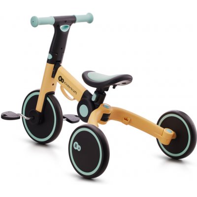 KINDERKRAFT 4Trike Sunflower Blue – Zboží Mobilmania