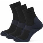 Zulu ponožky Merino Men 3-pack černá – Zboží Dáma