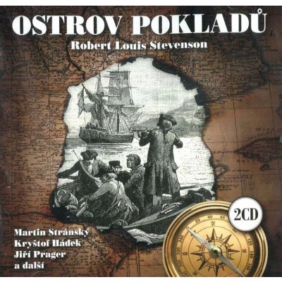 Ostrov pokladů - Stevenson Robert Louis - 2CD - čte Martin Stránský – Zboží Mobilmania