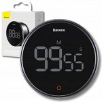 Baseus Heyo Rotační Časovač s Odpočtem Pro Dark Gray FMDS000013 – Sleviste.cz
