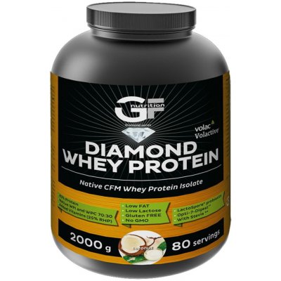 GF nutrition DIAMOND Whey Protein 1000 g – Sleviste.cz