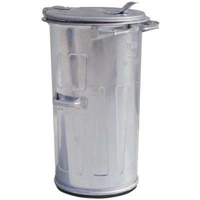 HTI Plechová popelnice 110 l, 1 mm – Zboží Dáma