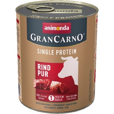 Animonda GranCarno Single Protein čisté hovězí 6 x 0,8 kg – Zboží Mobilmania