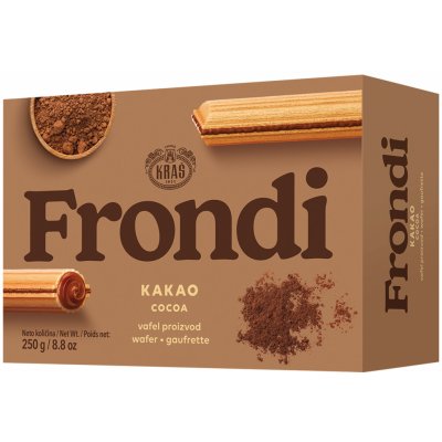 Kraš Frondi vafle kakaové 250 g – Zboží Mobilmania