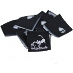 Pro Háčkování Látková cedulka Handmade černá s kočičkou – Zboží Dáma Pro Háčkování Látková cedulka Handmade černá s kočičkou – Zboží Dáma