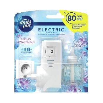 Ambi Pur 3 Volution Spring elektrický osvěžovač kompletní strojek 20 ml