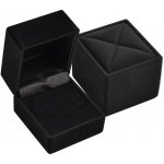 Zlatnictví Zlatíčko Krabička sametová obdelník černá RE02 – Zboží Dáma