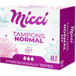 Micci menstruační tampony Normal 8 ks – Sleviste.cz