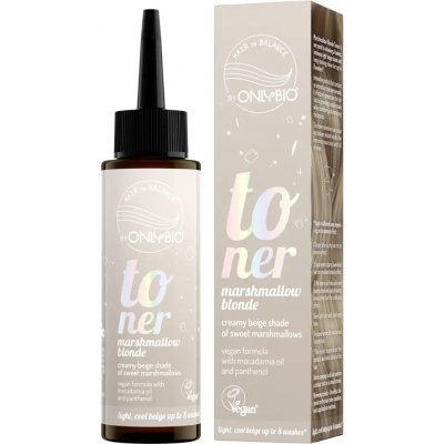 Hair In Balance By ONLYBIO Toner Marshmallow Blonde 100 ml – Zboží Dáma