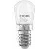 Žárovka RETLUX žárovka LED E14 2W T26 bílá teplá RLL 454