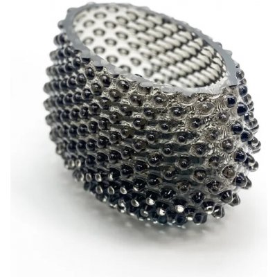 Váza - Mísa lodička velká - Ananas - Hobnail - kouř – Hledejceny.cz