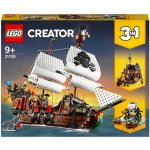 LEGO® Creator 31109 Pirátska loď – Hledejceny.cz