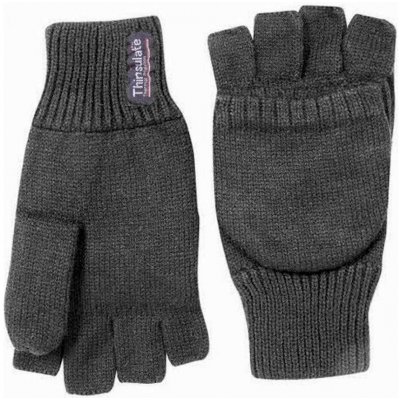 M.F.H. bezprsté/palčáky fleece Černá – Zboží Dáma