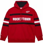 Mitchell & Ness mikina Detroit Red Wings Head Coach Hoodie Current Logo – Hledejceny.cz