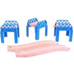 Bigjigs Rail Dřevěné koleje set mostní konstrukce – Zboží Dáma