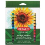 DERWENT Pastelové křídy Academy 24 různých barev 84128 – Zboží Dáma