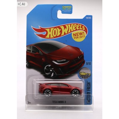 Mattel Hot Wheels Tesla Model X 1:64 – Hledejceny.cz