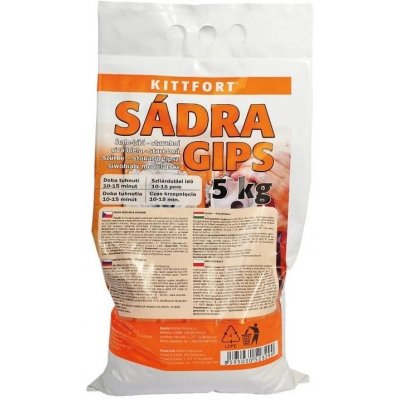 Sádra stavební ŠEDÁ 5kg – Hledejceny.cz
